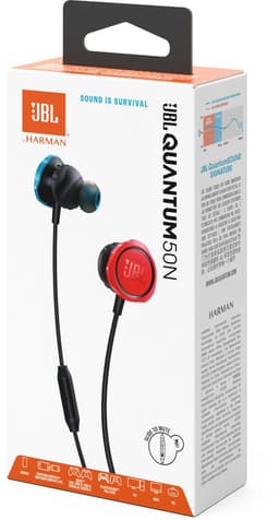 JBL QUANTUM 50N - Gaming headset - Blauw Rood — thumbnail 3