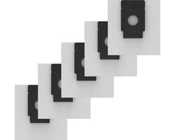 Sinji Pro Slimme Robot Stofzakken - Vacuum Cleaner - 5x Stofzak - Geschikt voor SIRC-0200