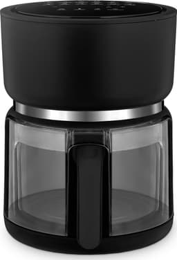 4SWISS ABB-G24 Pure Glass - Airfryer - Heteluchtfriteuse - 1200W - 3L - Touchscreen - Glazen bak - Zwart — thumbnail 8