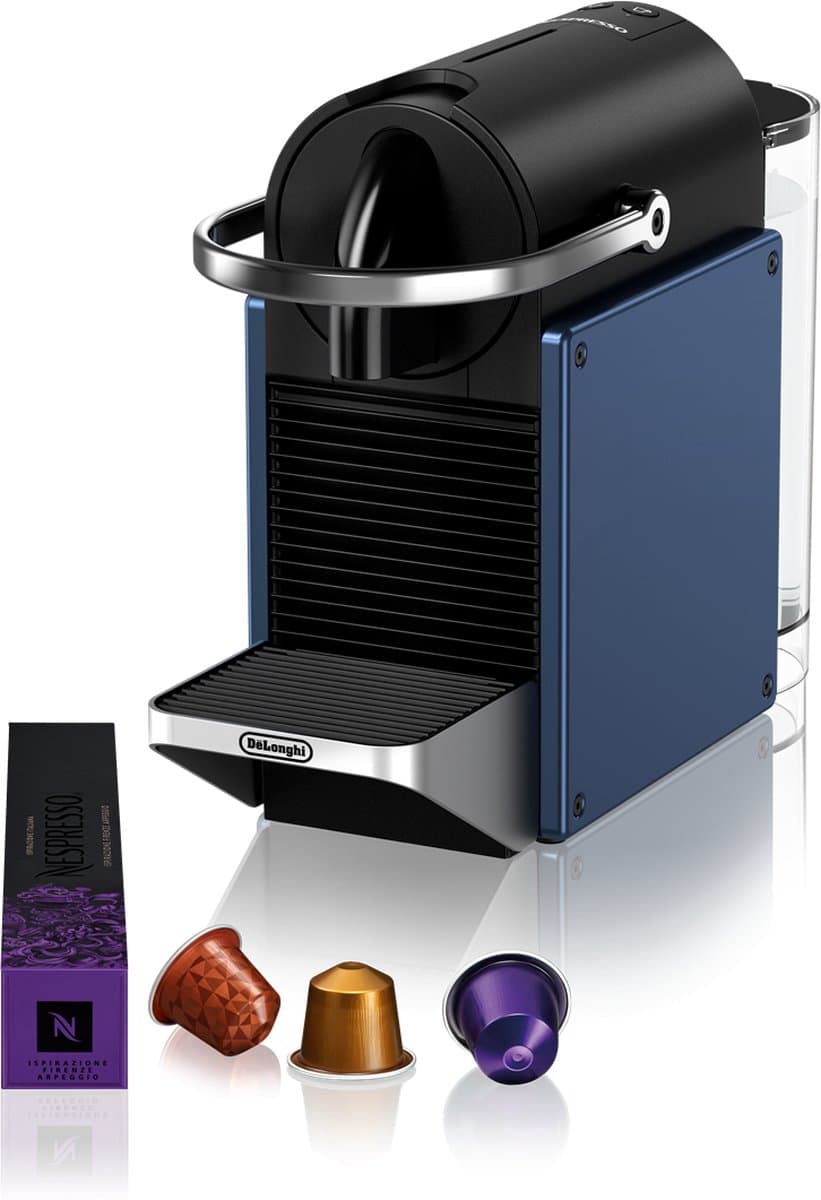 Nespresso Original, De'Longhi EN127.BL Pixie, Espressomachine voor één kopje, Koffiemachine met capsules, 0,7 Liter - Blauw — afbeelding 1