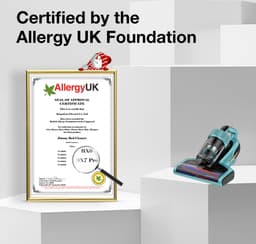 JIMMY BX7 Pro Max Bed stofzuiger – Anti-Mijt Stofzuiger met UV-C, 65°C Warme Lucht, Stofsensor, LED-Display en Allergy UK Certificering — thumbnail 5