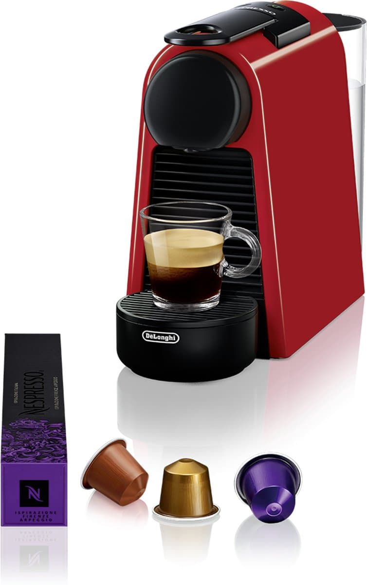 De'Longhi Nespresso Essenza Mini EN85.R - Koffiecupmachine - Rood — afbeelding 1