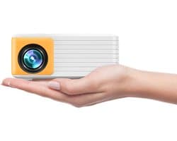 Yoton Y3 Mini Beamer met Wifi en Bluetooth - 7500 Lumen - Compatibel met HDMI, USB, AV, Laptop, Smartphone