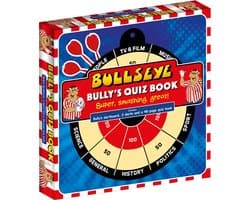 Includes dartboard, darts and quiz book- Bullseye: Bully's Quiz Book