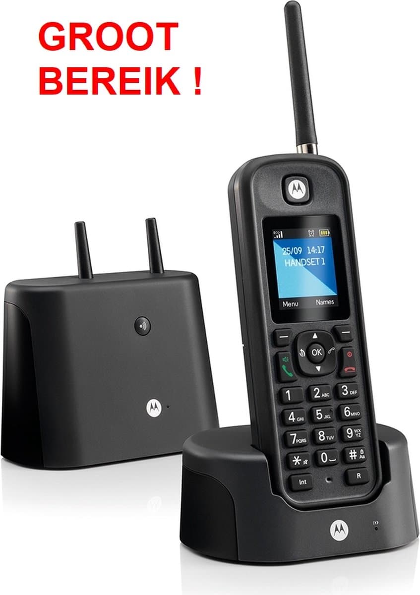 ROBUSTE DRAADLOZE TELEFOON ('Rugged') - GROOT BEREIK - 201 — afbeelding 1