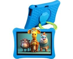White-Label® Kindertablet Vanaf 3 Jaar - Tablet Kinderen - Kinderspeelgoed - Blauw