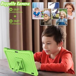 Equivera Kindertablet - Kinder Tablet - Tablet voor Kinderen - Kindertablets - Cadeautip - Vermaak voor uw kind! — thumbnail 3
