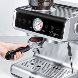 Polti Coffea G50S Espressomachine met Koffiemolen – 15 bar – 2,8L – Zilver — thumbnail 5