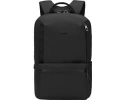 Pacsafe Metrosafe X Backpack - 20 L - Rugzak - RFID-blokkerend - Verstelbare Schouderbanden - Geschikt voor 16-inch laptop - Snijbestendige Rugtas - Schoudertas - Zwart