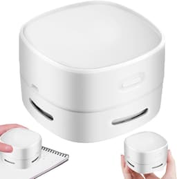 Krachtige Mini-stofzuiger - Draadloos, USB-oplaadbaar en Draaibaar voor Kantoor, Auto en School — thumbnail 1