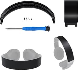 MMOBIEL Vervangende Hoofdband voor Beats Studio Pro/3.0/2.0 Draadloze & Bedrade Hoofdtelefoon – Hoofdband Reparatie Set – Hoofdtelefoon Vervangende Band Reparatie Onderdelen – Mat Zwart — thumbnail 5