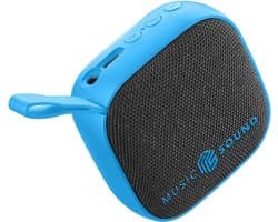 Music Sound 8018080490477 Mono draadloze luidspreker Blauw 3 W