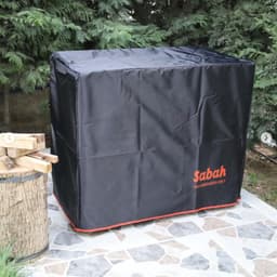 Sabah BBQ1 - Barbecue + pizzaoven en Grill op Wielen met Hittebestendig Glas en Waterdichte Hoes — thumbnail 5