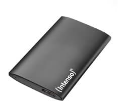 (Intenso) Portable SSD Premium 500 GB Externe SSD - 500GB - USB 3.2 - zwart aluminium