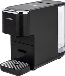 Tornado TCM7042-GS - Koffiezetapparaat - Pads, Cups & Gemalen Koffie - 1.5L - 1350W - Zwart — thumbnail 1
