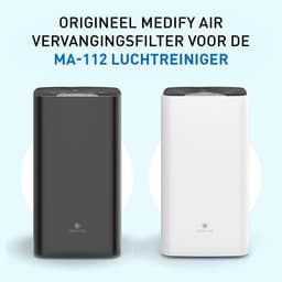 Medify Air MA-112 Vervangingsfilter – HEPA Filter H13 – 1 Set Vervanging met 2 Luchtfilters – Actieve Koolstof – Luchtzuivering — thumbnail 4