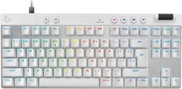 Logitech G Pro X TKL Rapid - Bedrade Gaming Toetsenbord - Qwerty US - Wit — thumbnail 1