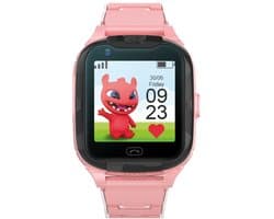 Maxlife Roze GPS Wifi 4G Kinder Smartwatch
