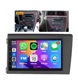 Autoradio 4/64GB met Carplay en Android auto | Geschikt voor Volvo XC70, V70, S60 1999-2005 | Radio scherm met Navigatie | 1999 2000 2001 2002 2003 2004 2005 — thumbnail 3
