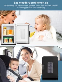 ApexArte® Minibar - Mini Koelkast - Skincare Fridge - Ultra Black — thumbnail 3