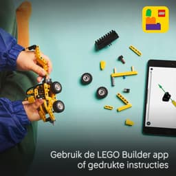 LEGO Technic - Graaflaadmachine Constructiespeelgoed — thumbnail 5