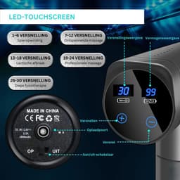 VELTRR® Massage Gun Professioneel - Massage Apparaat - Theragun — thumbnail 5