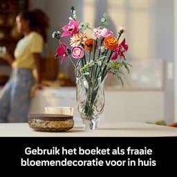 Lego Botanical Collection 10342 Roze Boeket Bouwstenen — thumbnail 4