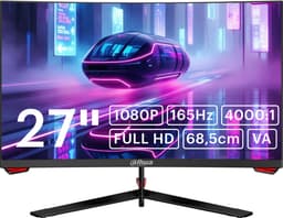 Dahua Curved Full HD VA Gaming Monitor - 27inch - 165Hz — thumbnail 1