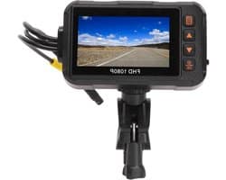 Motorcycle Dashcam 1080P Front Rear Camera Video 30 FPS Double Wide Angle Waterproof Driving Recorder Support Loop Recording G-Sensor Parking Monitoring - 3 Inch