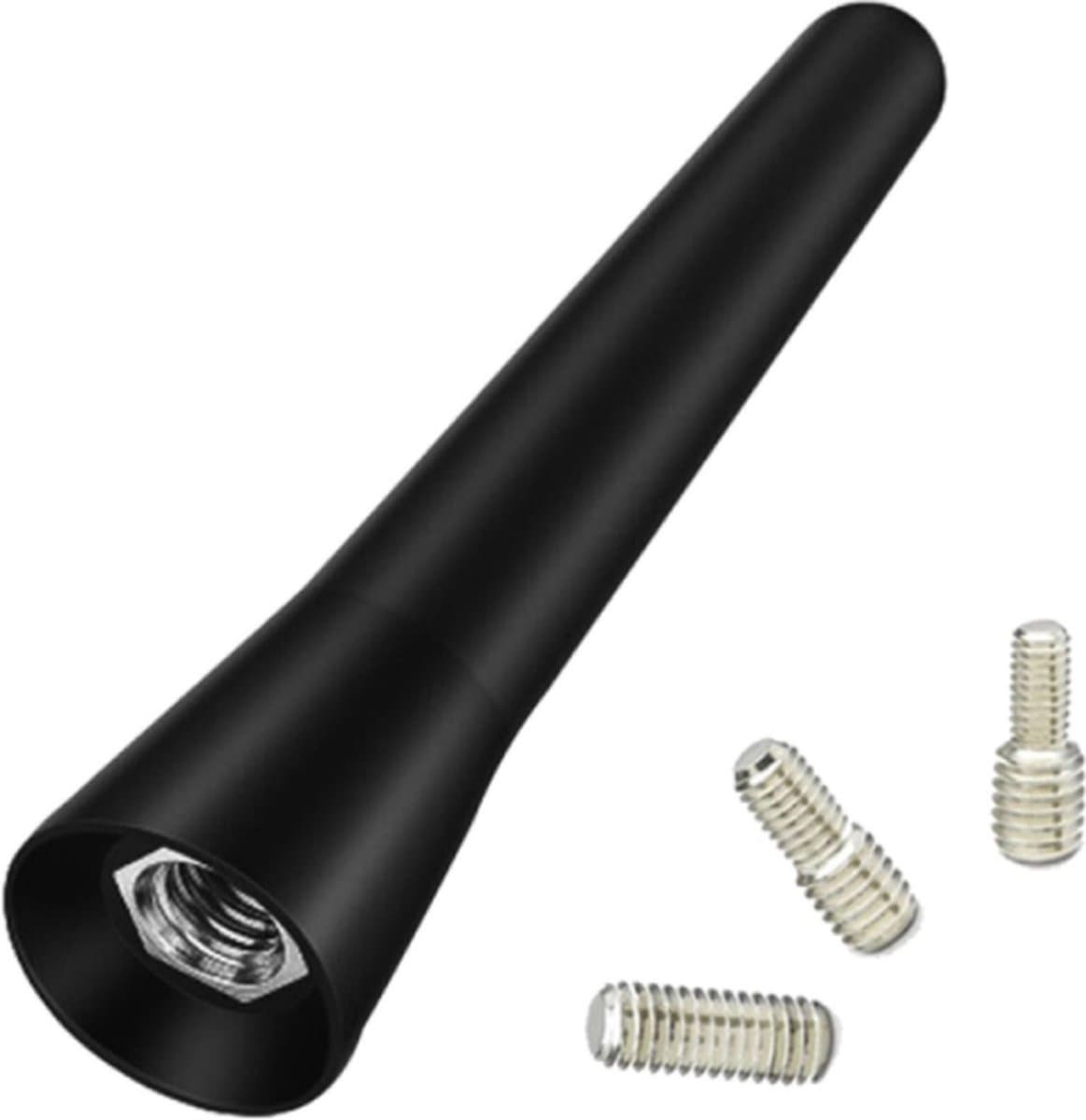 FM/AM Auto Antenne Mini Universeel Zwart - 6.5 cm. — afbeelding 1