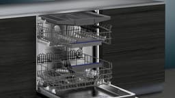 Siemens SX65ZX16CE - iQ500 - Inbouwvaatwasser - 60 cm - Zeer stil - Energielabel B - Home Connect - varioSpeed Plus je vaat tot wel drie keer zo snel schoon - Zeolith: extra droge vaat — thumbnail 11
