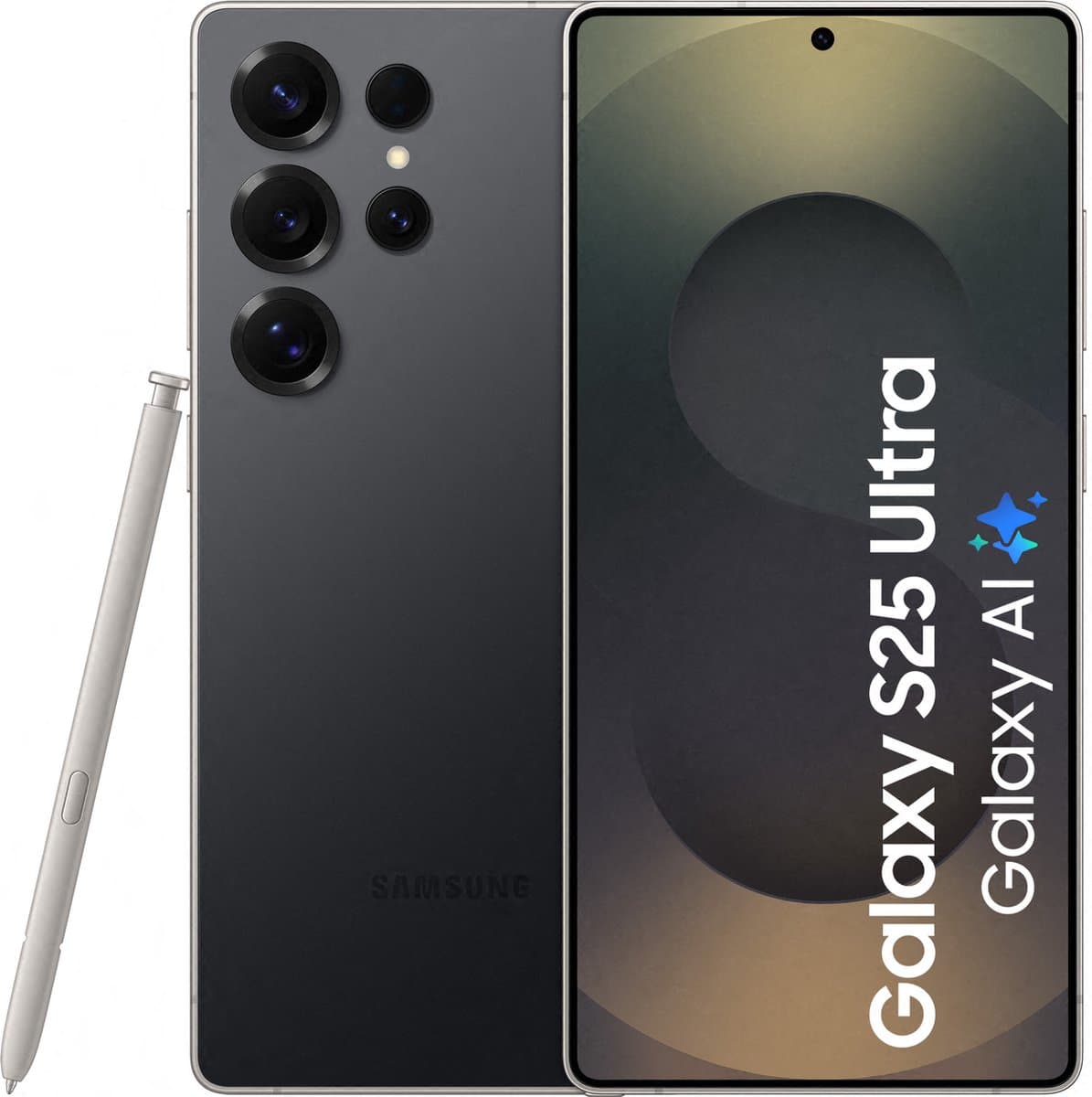 Samsung Galaxy S25 Ultra 5G - 512GB - Titanium Black — afbeelding 1