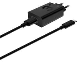 Motorola TurboPower 33W Charger met USB-C Kabel - Snellader