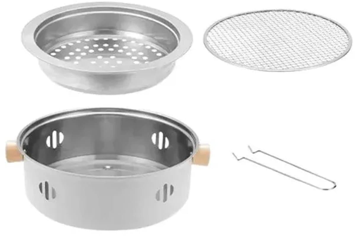 Home & Marker - Tafel BBQ - Mini BBQ - Draagbare BBQ - Camping BBQ - Mini Grill - Tafelbbq - Mini Barbecue - GRILLSTER — afbeelding 1
