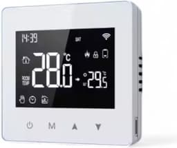 Thermostaat voor cv - Draadloos met Wifi - Met App - Wit — thumbnail 1