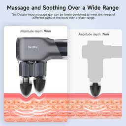 Mini Massagepistool voor Diepe Spiertherapie en Ontspanning – Draagbaar Handpistool voor Athleten voor Pijnverlichting — thumbnail 3