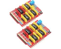 2 Stuks A4988 V3 Graveerschijf Shield voor 3D-Printers en CNC Machines