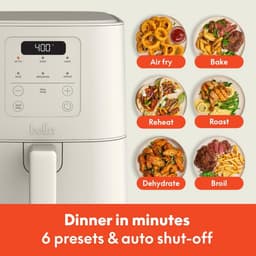 4 Liter Airfryer met Keramische Antiaanbaklaag en Instelbare Temperatuur — thumbnail 5
