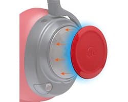 WC Side Plates voor Arctis Nova Headsets - Compatibel met Pro Wireless, Pro Wired, Elite, 7, 7X, 7P - Rood