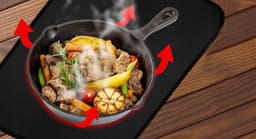 Airfryer Mat - Siliconen kookplaat beschermer - 60x40cm - Hittebestendig tot 560°C - Voor Airfryer, Oven & Barbecue - Makkelijk Schoon Te Maken & Anti-slip — thumbnail 11