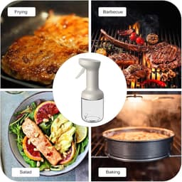 Sprayflacon - Olijfoliespray - Geschikt om mee te koken - Keukensprayflacon voor olie - Saussprayflacon voor airfryers, ovens of grills — thumbnail 4
