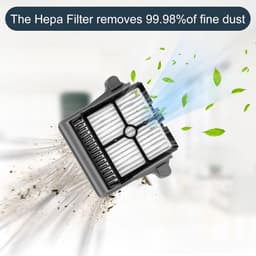 4 stuks HEPA Filters - geschikt voor Tineco FLOOR ONE S7 PRO - FLOOR ONE S6 - FLOOR ONE SWITCH S6 - FLOOR ONE SWITCH S7 - FLOOR ONE S7 COMBO - FLOOR ONE S7 FLASHDRY Stretch draadloze stofzuiger - Vervanging Stofzuiger Accessoires — thumbnail 4