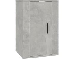 Wandmeubel voor Televisie Beton Grijs