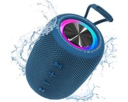 Draagbare Bluetooth Speaker 20W met LED Verlichting en IPX6 Waterdichtheid