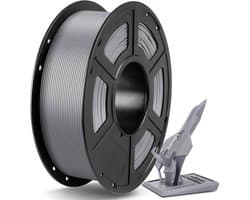 PLA+ Filament 1.75mm 1KG Grijs - Extra Sterk 3D Printer Materiaal met Hoge Nauwkeurigheid