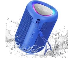 Draagbare Bluetooth Speaker met 12W Geluid, 10 uur Speeltijd en RGB Licht