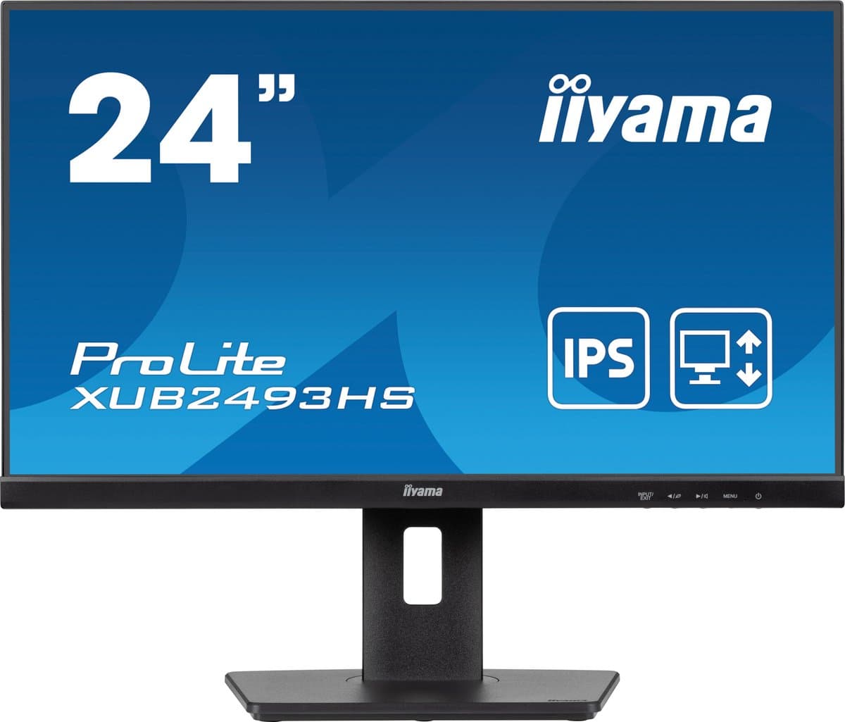 iiyama ProLite XUB2493HS-B6 - 24 inch - Full HD - IPS - Verstelbaar — afbeelding 1