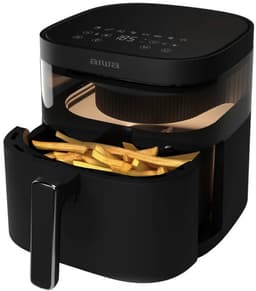 Aiwa AFR-6000 Airfryer – Heteluchtfriteuse – 6 Liter –1700 Watt – Zwart — thumbnail 1