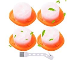 Dustbuster Filter- Vervanging Voor Zwarte+Decker Stofzuigermodellen - 2 Stuks - Passend Voor Huisgebruik Wit