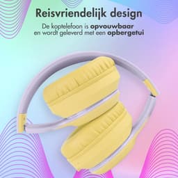 imoshion Kinder Koptelefoon LED - Bluetooth en Decibelbegrenzer - Draadloze Koptelefoon Kinderen — thumbnail 10